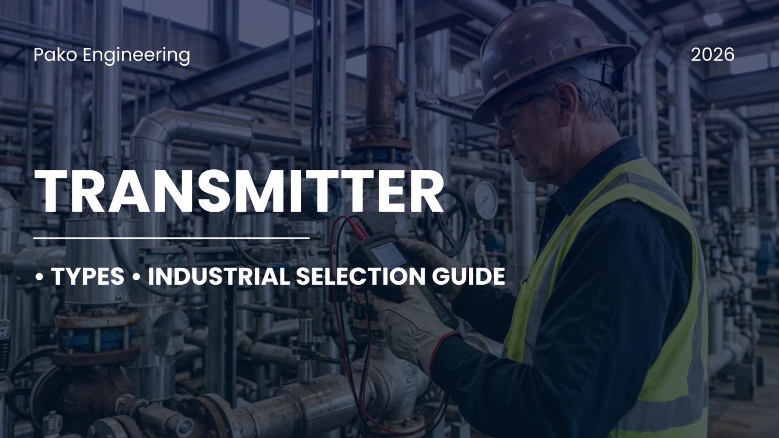 Transmitter ประเภทและคู่มือการเลือกใช้งานในอุตสาหกรรม โดย Pako Engineering